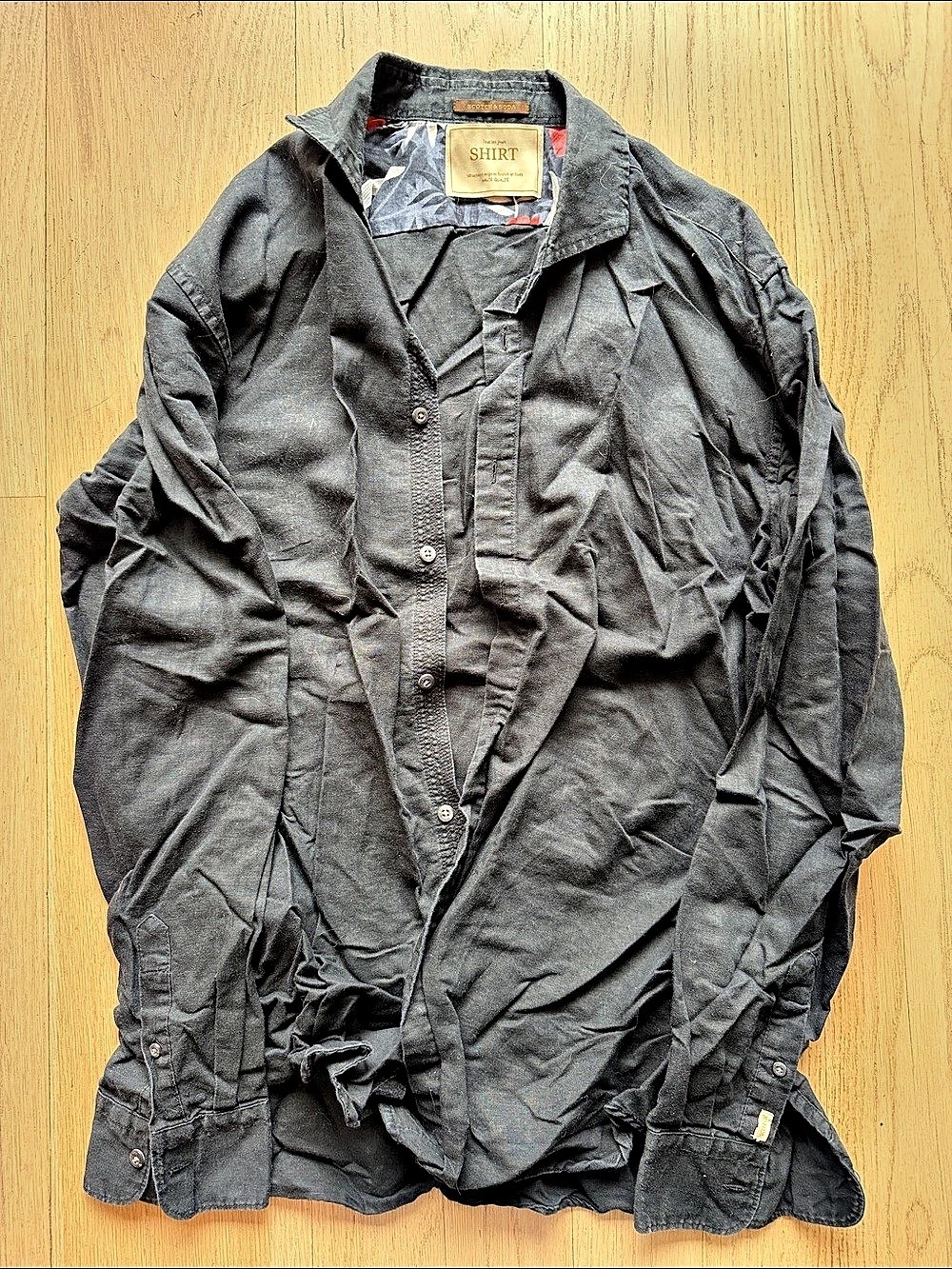 Scotch & Soda Tous les jours Shirt Black Button Down Shirt